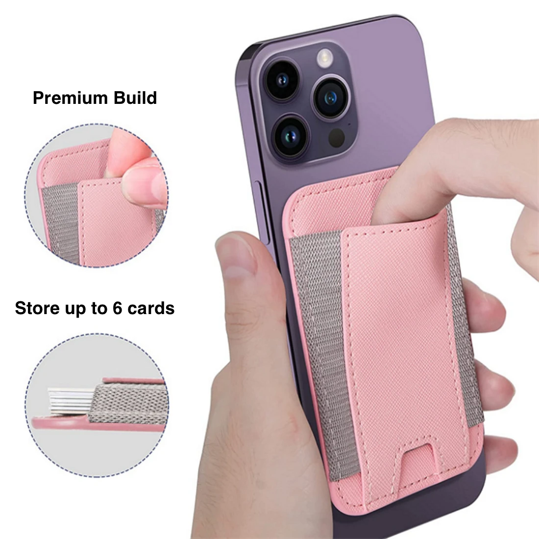 magit elastic magsafe card holder with premium build