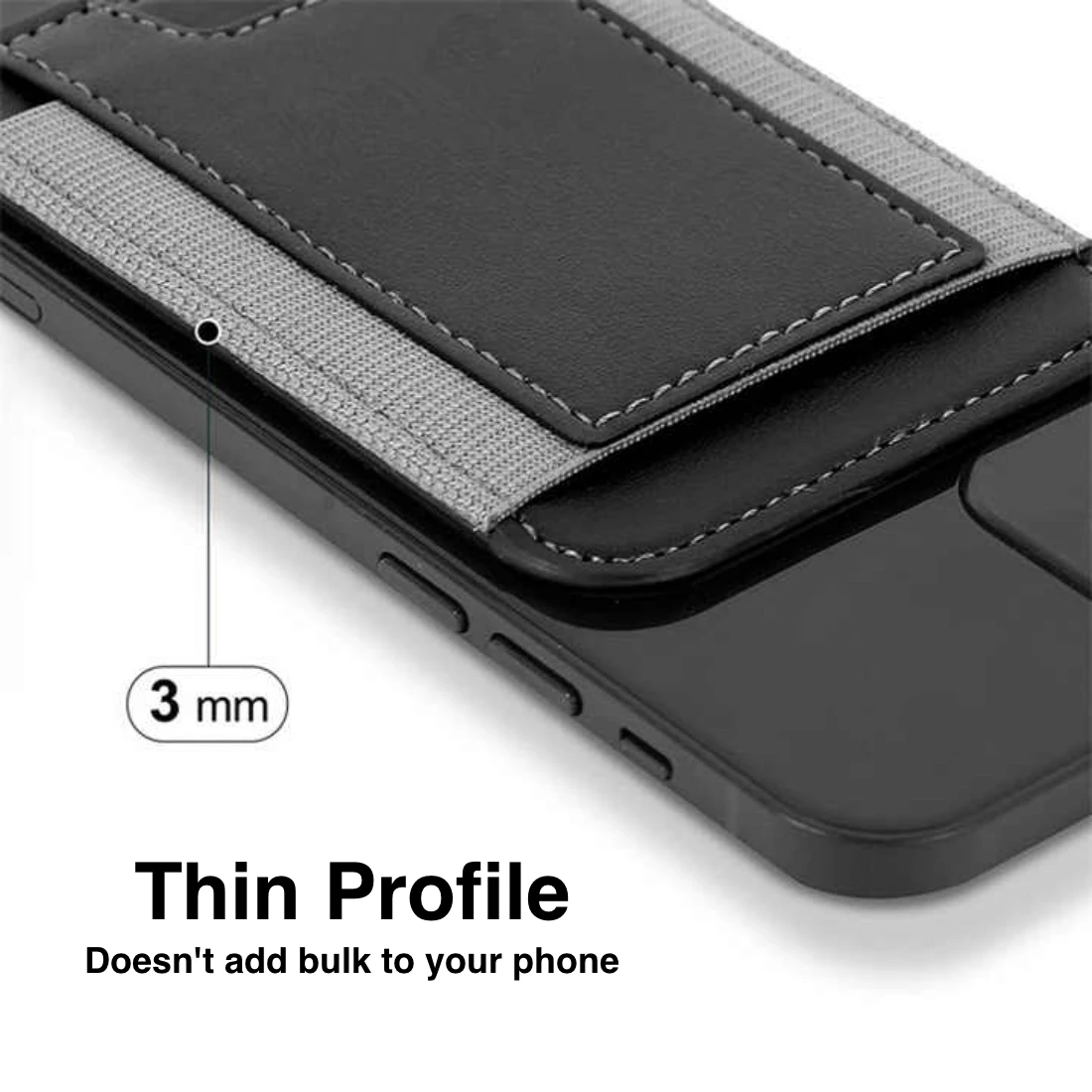 magit elastic magsafe card holder with thin profile